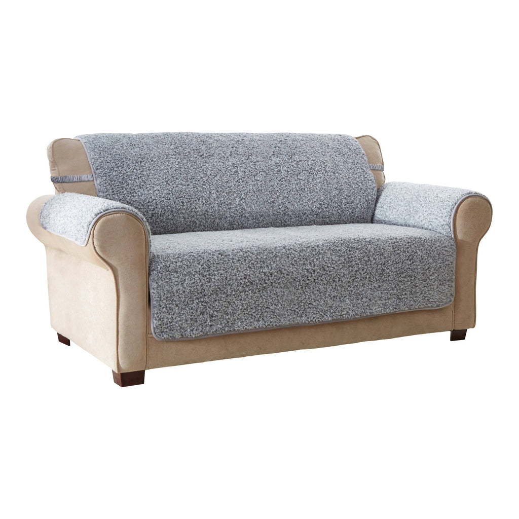Grey Sherpa XL Sofa Furniture Cover S1853
