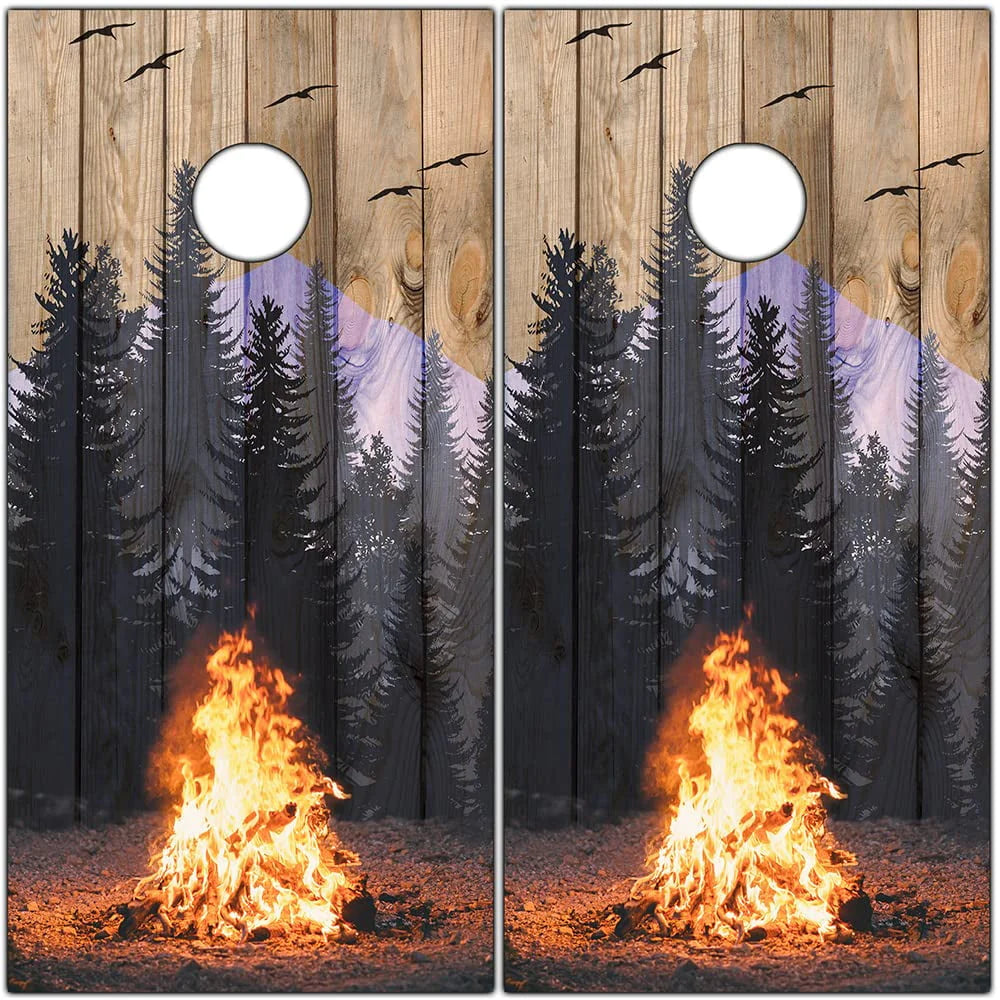 Cornhole Board Wraps and Decals Set of 2 Vinyl N30120