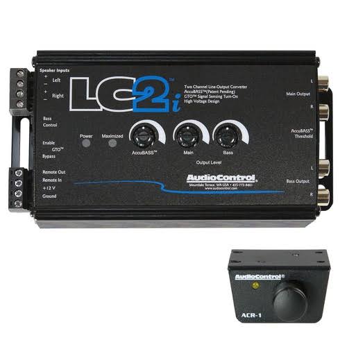 2 Channel Line Out Converter with Accubass and Subwoofer Control M75574