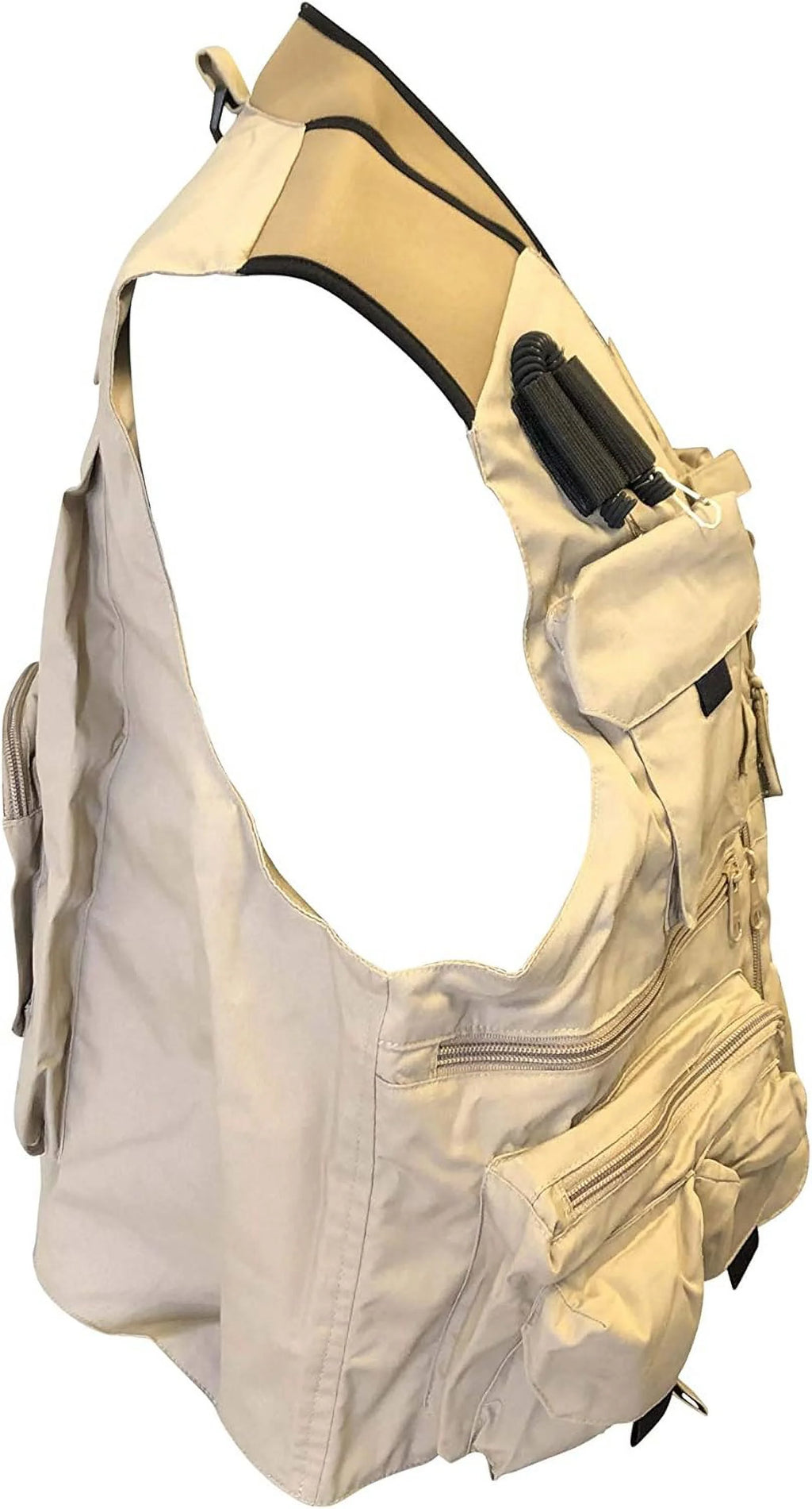 Fishing Gear Vest with 24 Pockets and Neoprene Shoulder A18344