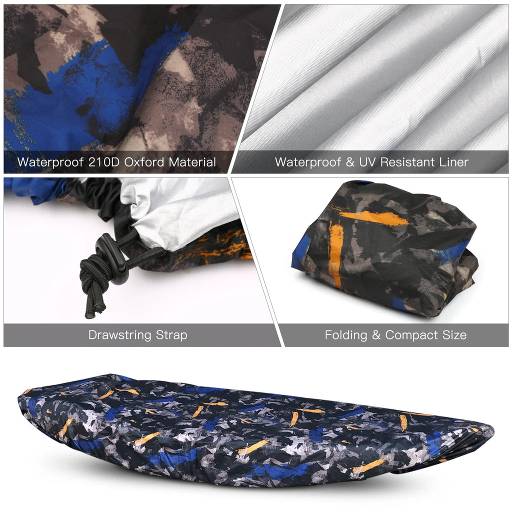 Waterproof Kayak Canoe Boat Cover K1582