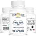 6 pack Folic Acid (5mg, 100 Count) G7326