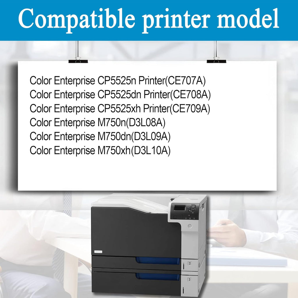 6 Pack Remanufactured Toner Cartridge Replacement M5845