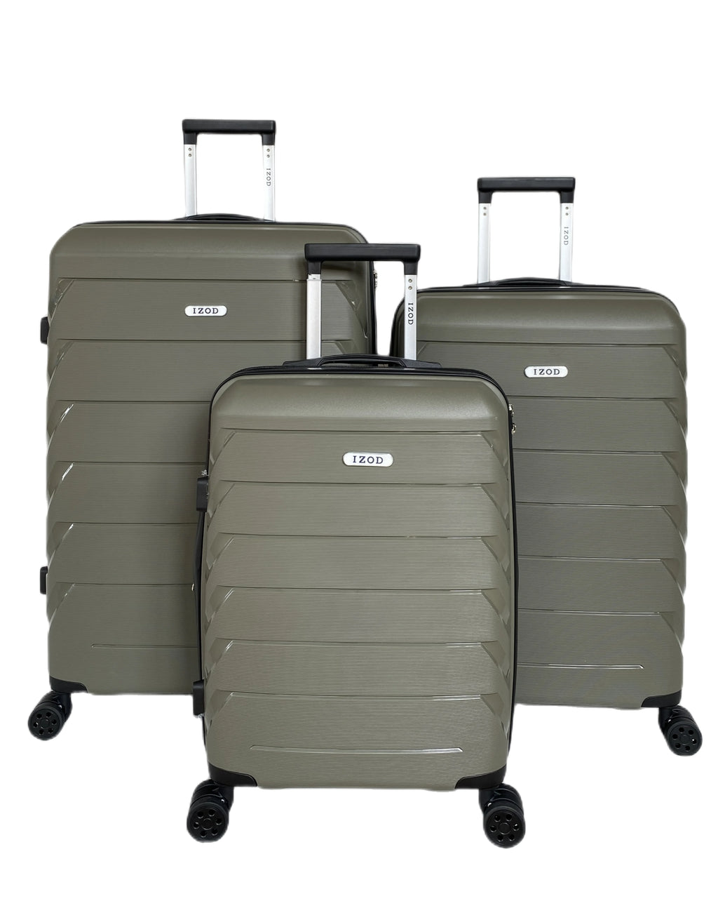 Sage 3 Piece Expandable Hard shell Luggage Set A440