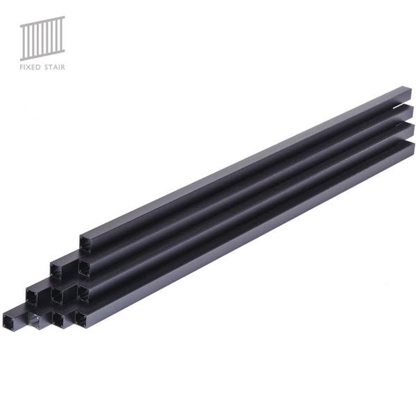 42x22 Square Baluster Kit Textured Black Finish N322