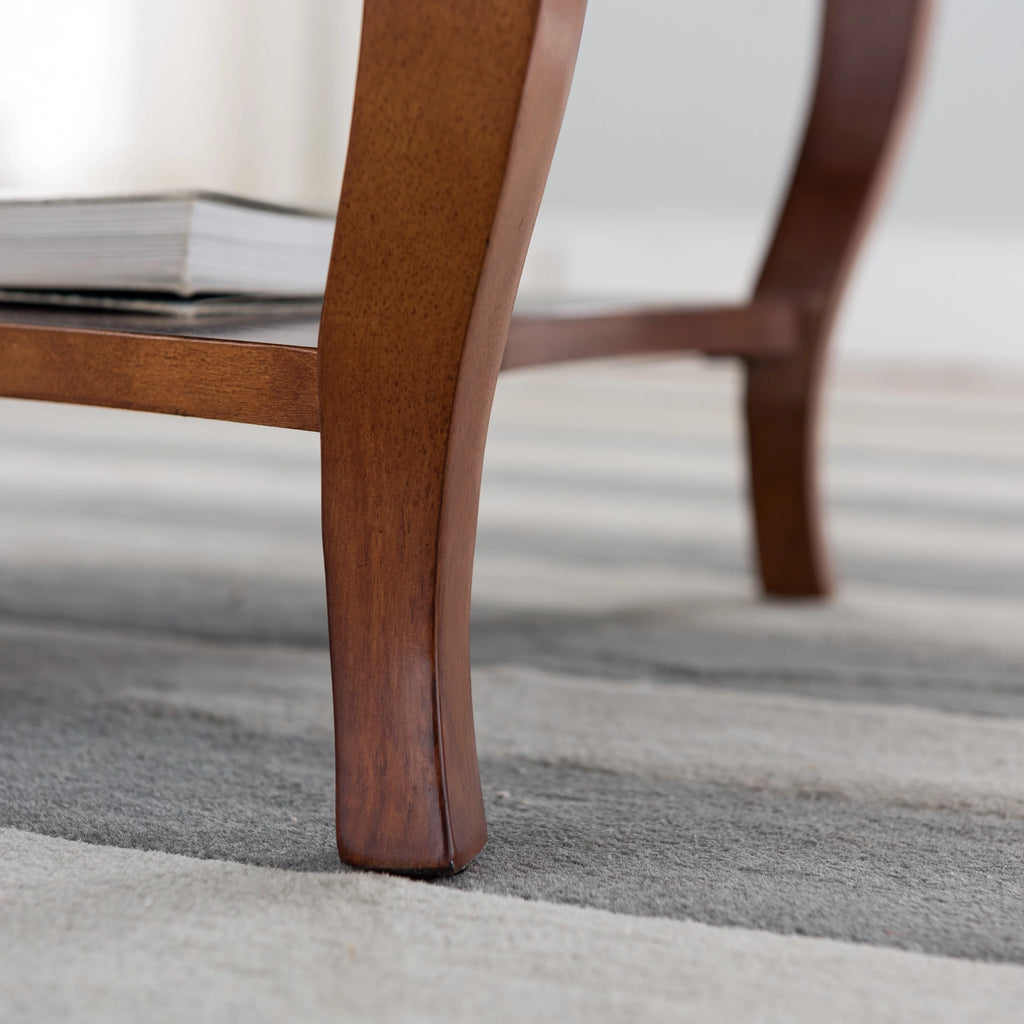 Round Coffee Table in Brown Cherry W247539