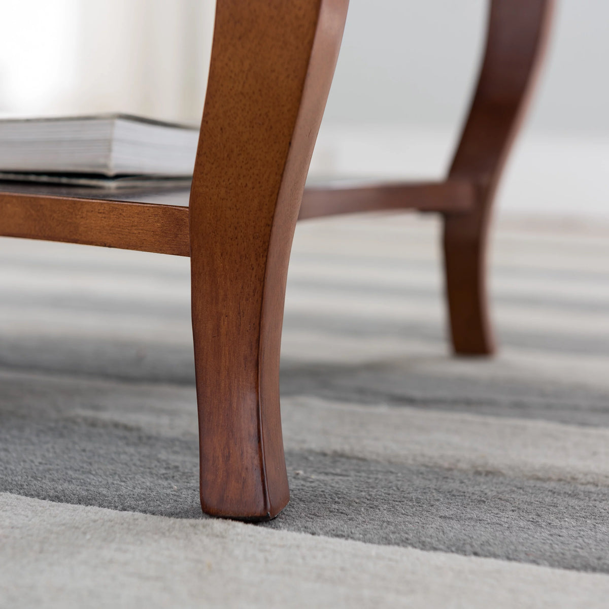 Round Coffee Table in Brown Cherry W247539