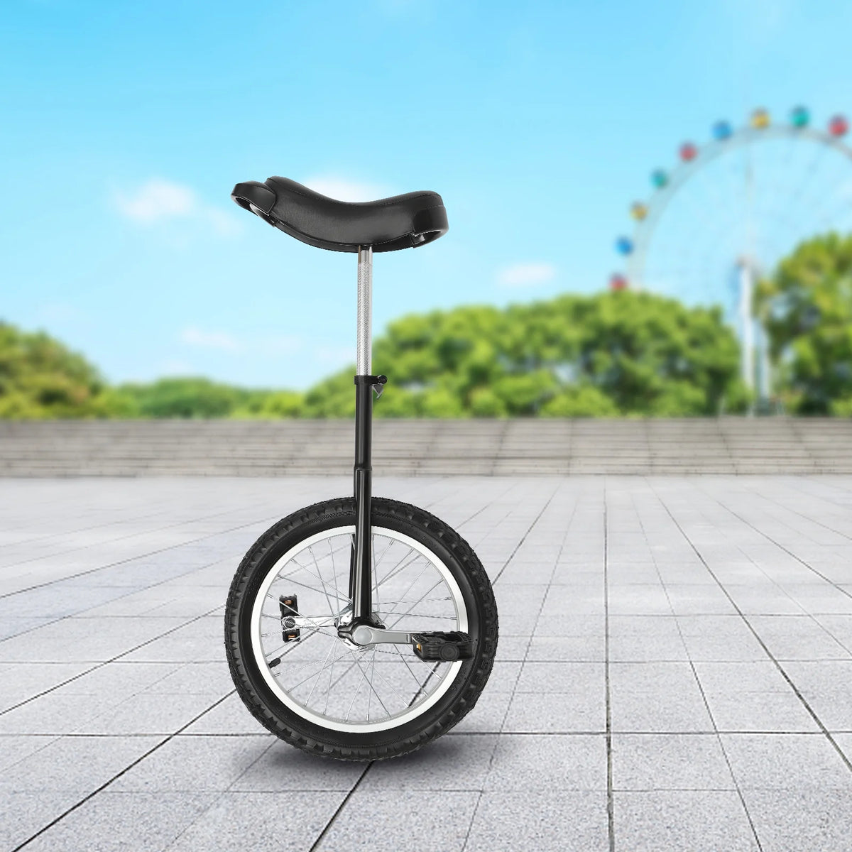 16 Wheel Adjustable Unicycle N4891