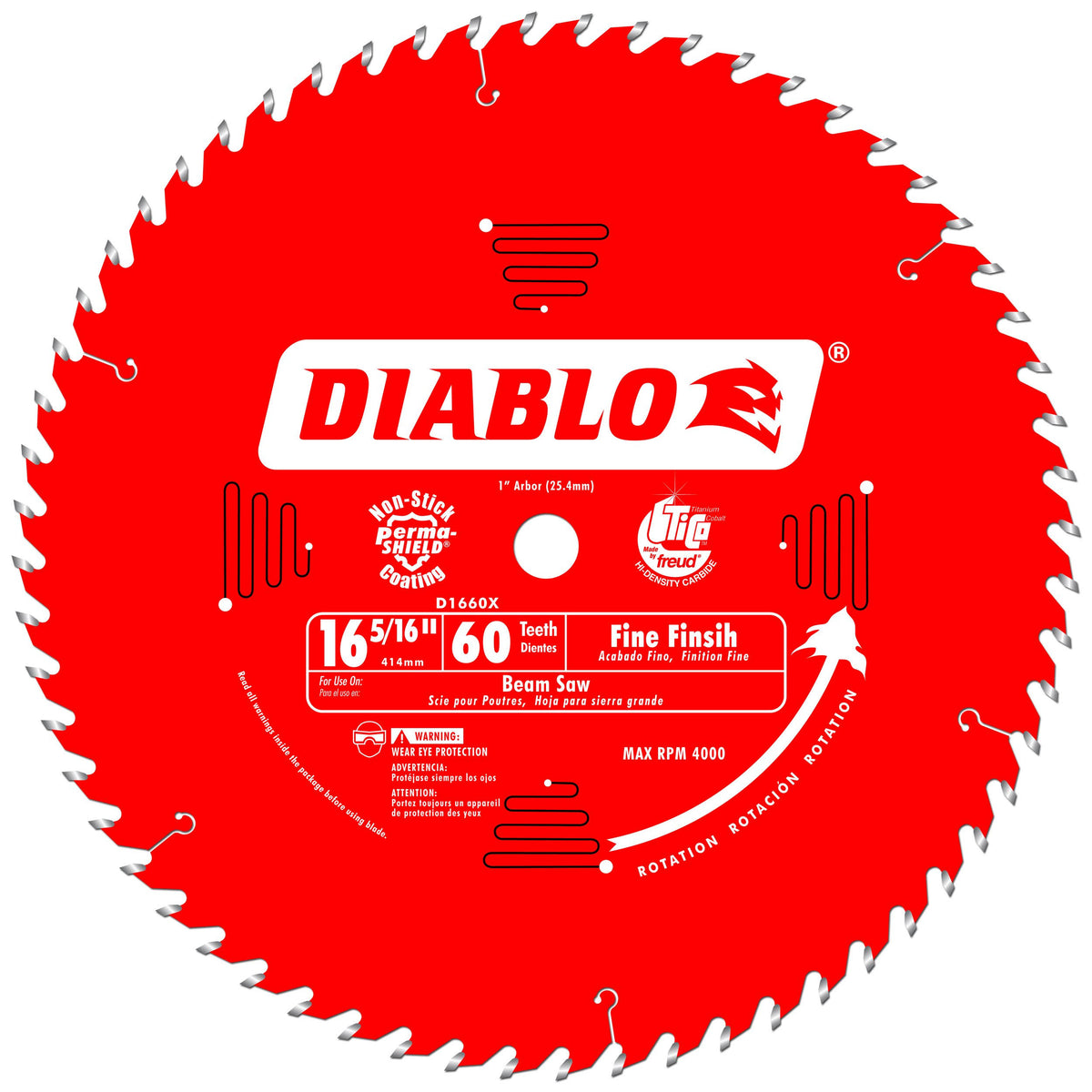 16-5/16x22 60T Beam Saw Blade S741747
