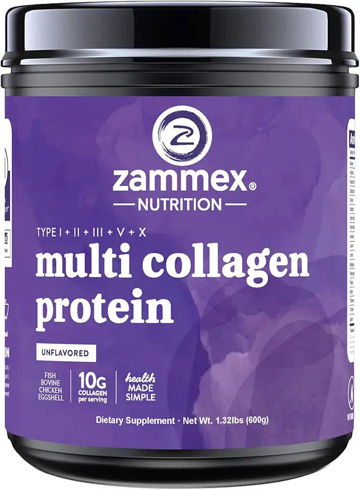 Multi Collagen Peptides Unflavored Protein Powder Q76067