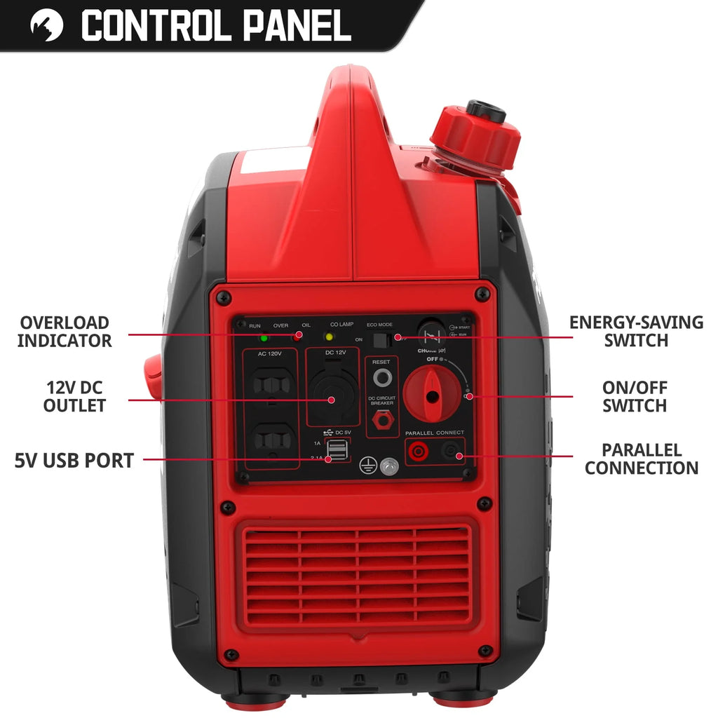 2500W Portable Inverter Gas Generator A105798