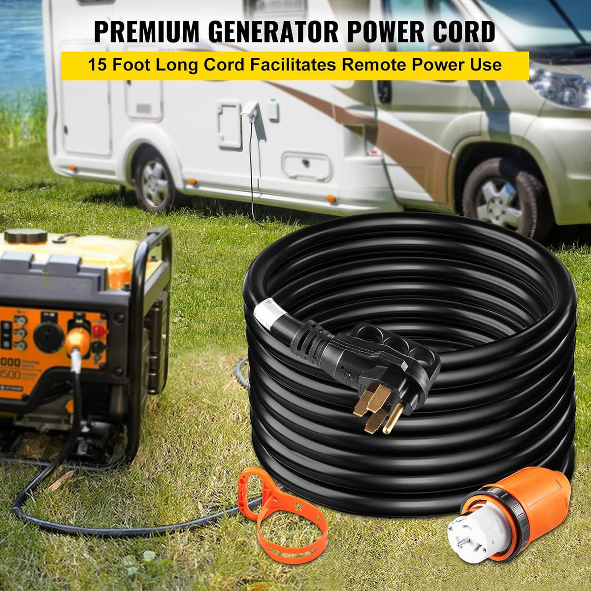 15' 50AMP Generator Cord A4174