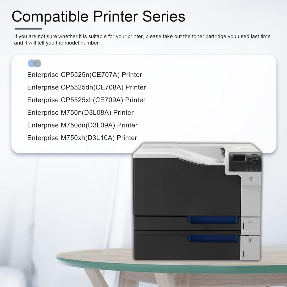 Remanufactured Toner Cartridge Replacement 3 Pack Q6647