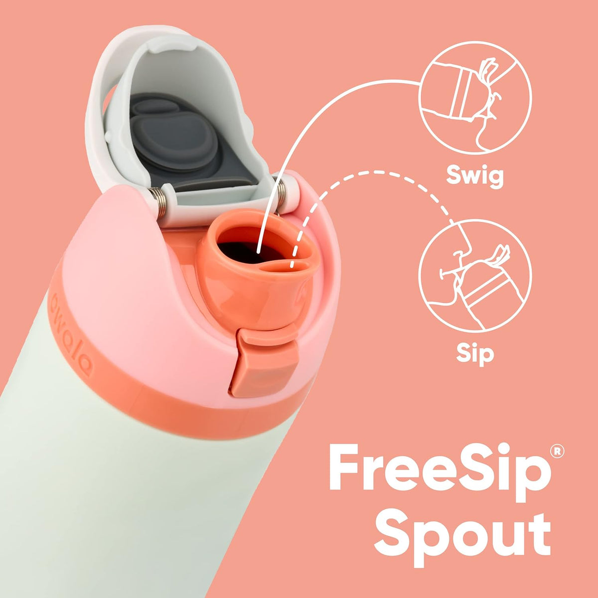 40 Oz Insulated Stainless Steel Water Bottles Set of 2 F8407