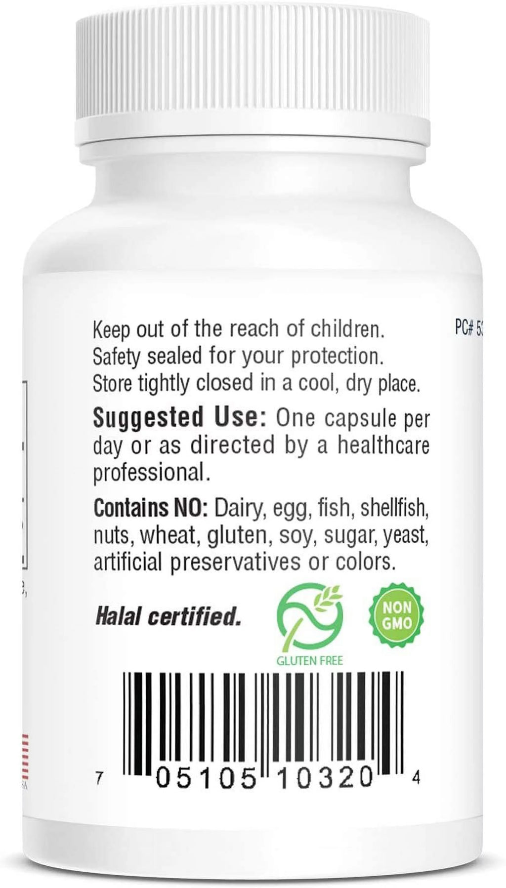 6 pack Folic Acid (5mg, 100 Count) G7326