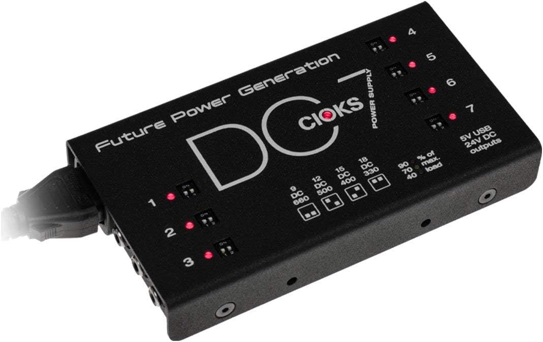 9V / 12V / 15V / 18V DC Universal Power Supply with 7 Isolated Outputs and 5V USB Outlet K884