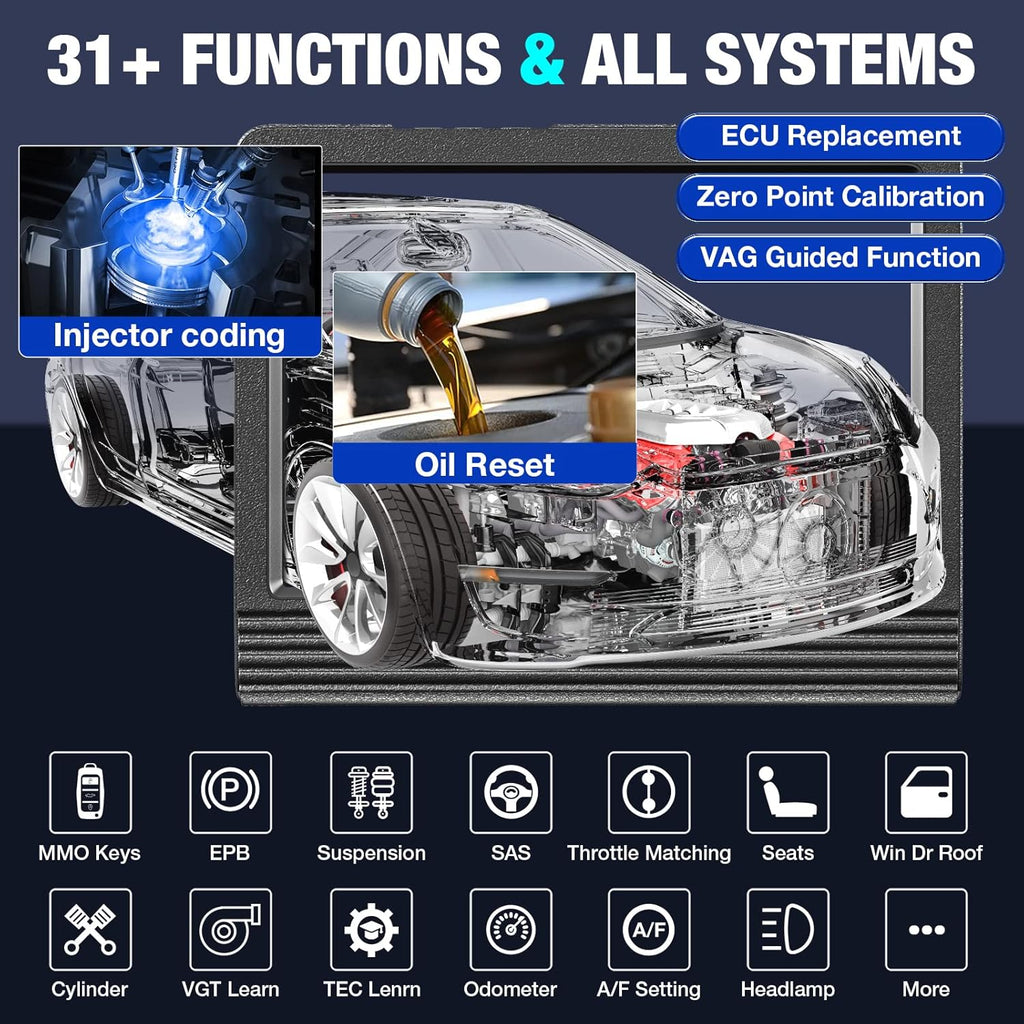 Bi-Directional Automotive Diagnostic Scan Tool O65729