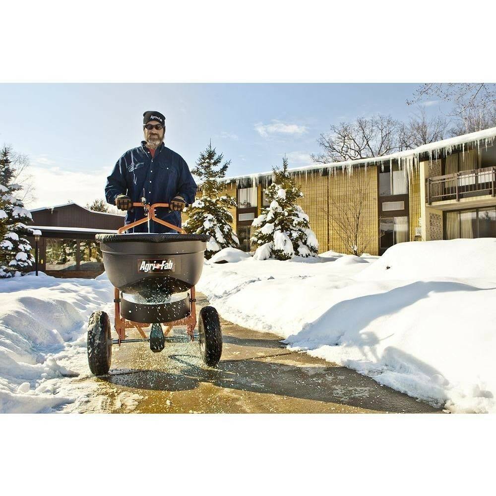 130 lb Push Broadcast Salt Spreader C9997