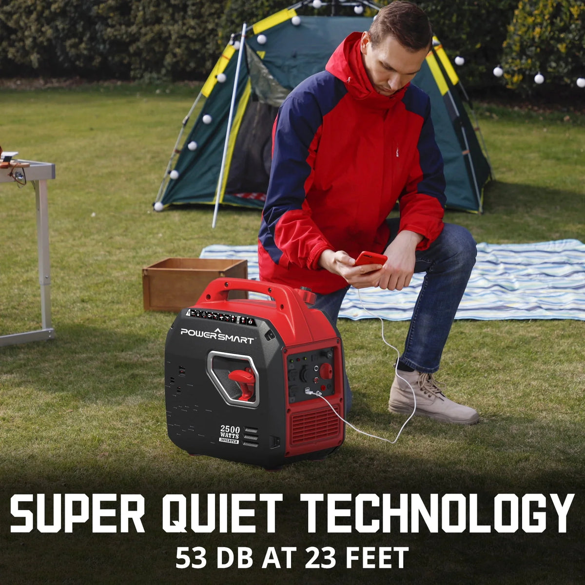 2500W Portable Inverter Gas Generator A105798