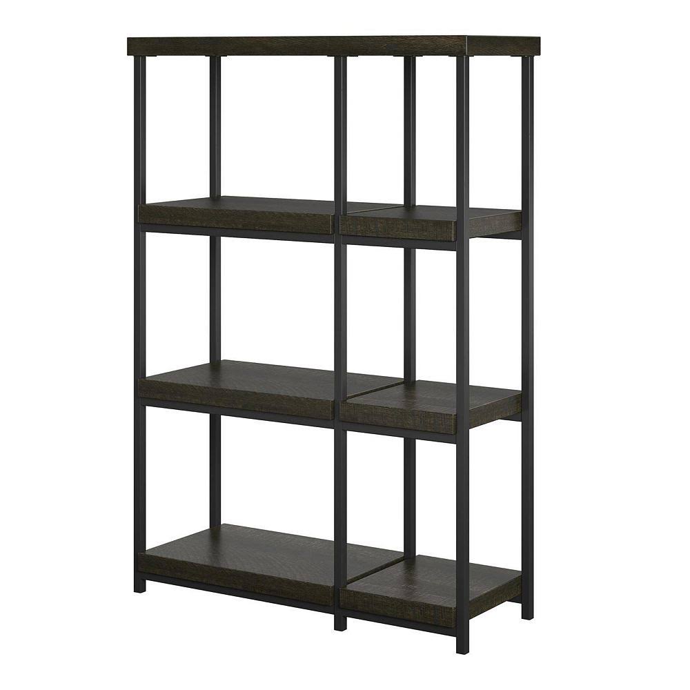 Brown Oak Bookcase J189