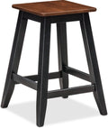 Black and Cherry Counter-Height Stool Y6026