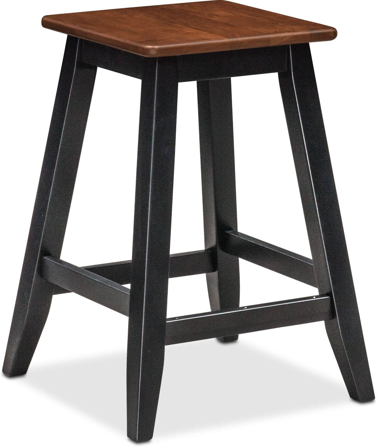 Black and Cherry Counter-Height Stool Y6026