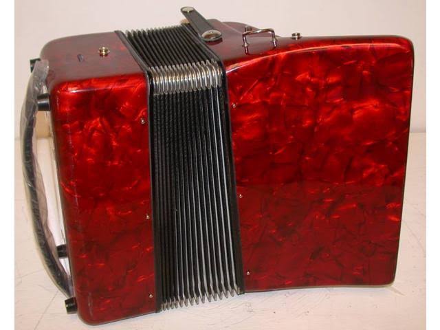 Red 48-BASS Accordion B758417