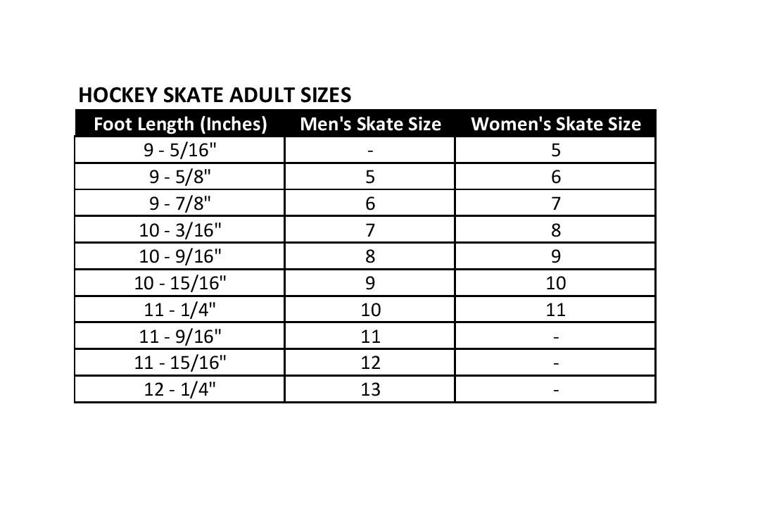 Black Hockey Skate M778753