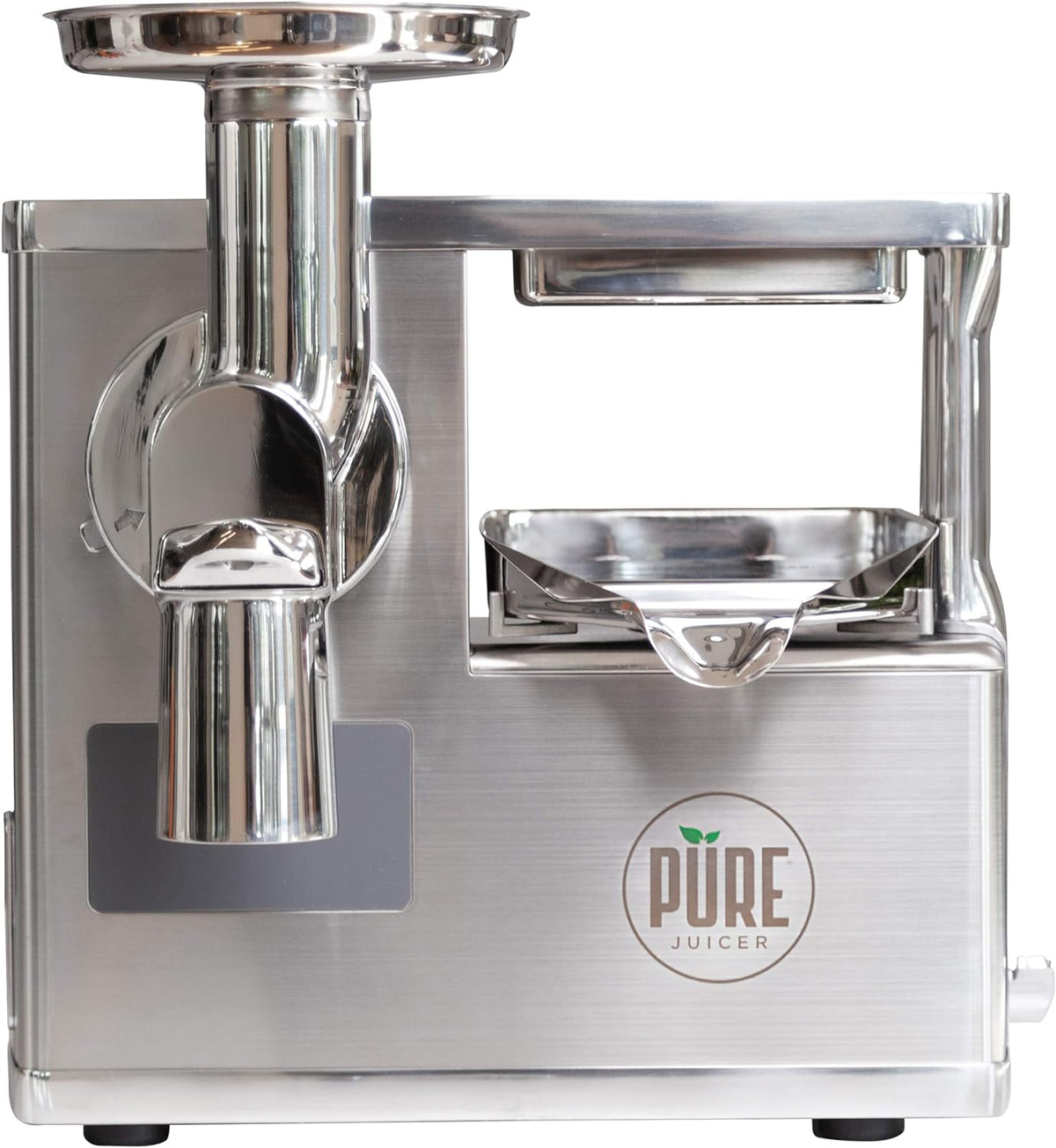 Two-Stage Juicer with Stainless Grinder and Hydraulic Press R2445