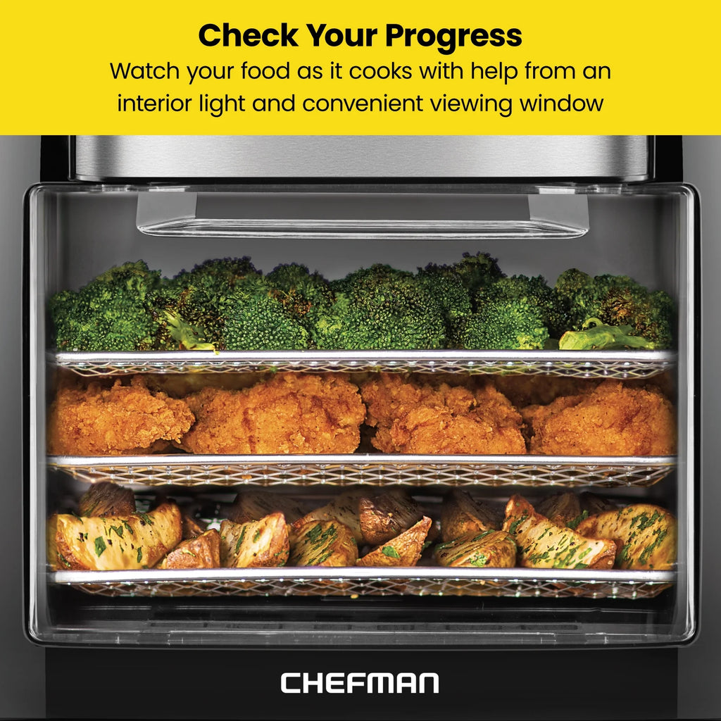 10L Black Digital Air Fryer Oven W63970