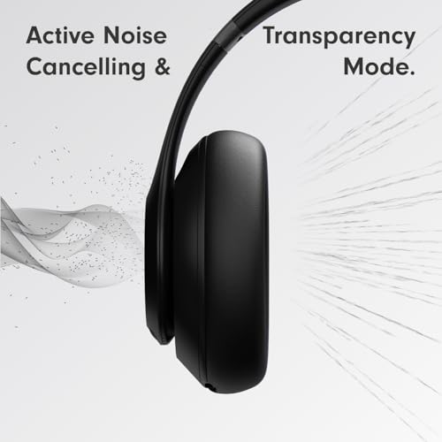 Wireless Bluetooth Noise Cancelling Headphones - Black B9037