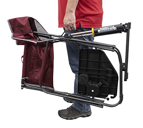 Folding Rocking Camp Chair with Side Table U385398
