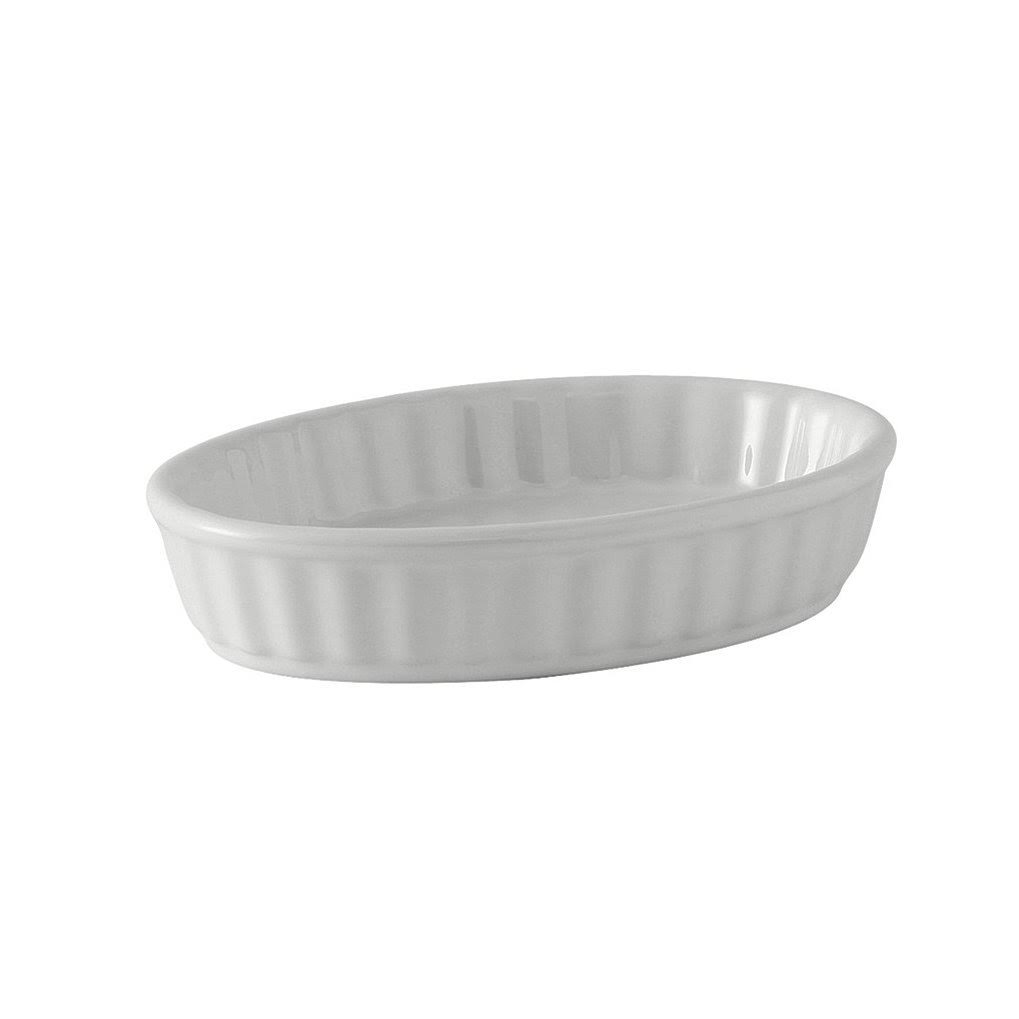 5 oz Oval Fluted Creme Brulee X562