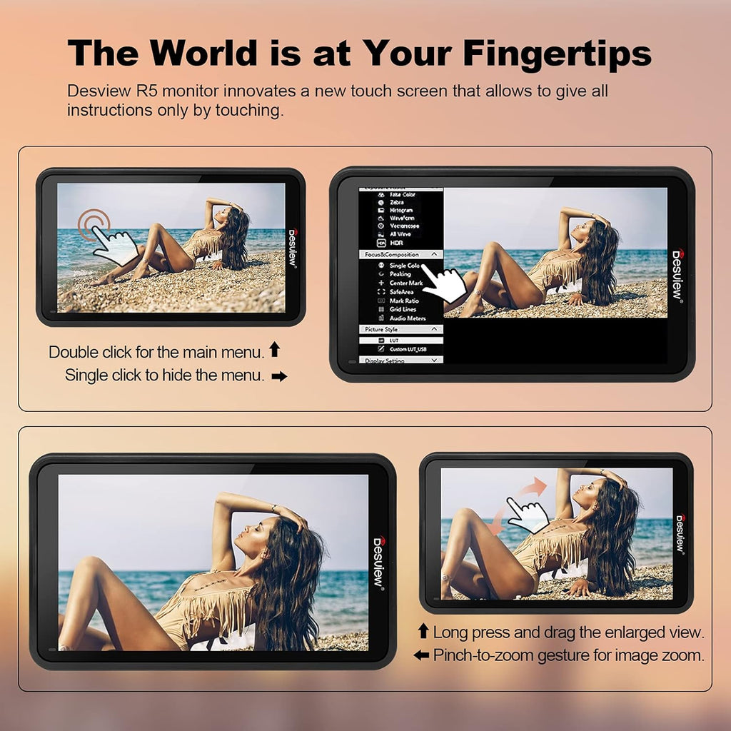 5.5 inch Touch Screen Camera Monitor O56985