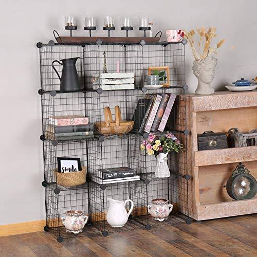 12 Cube Wire Storage Organizer J14029