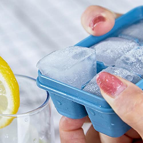 3 Pack Mini Ice Cube Trays with Lid Silicone K9427