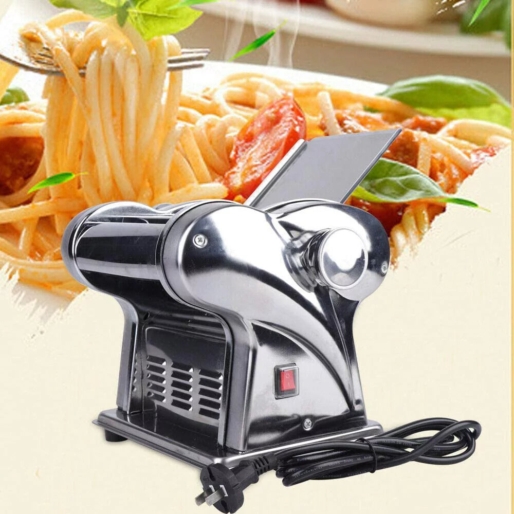Commercial Electric Pasta Machine 6 Speed Adjustable Thickness Setting U7815