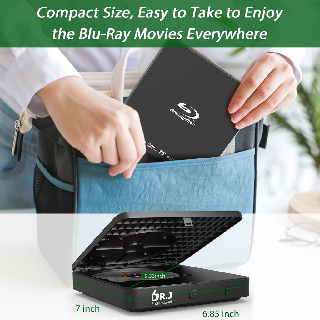 Mini 1080P Blu Ray DVD Player with HDMI G570898