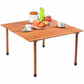 Folding Wood Roll Up Table X6470