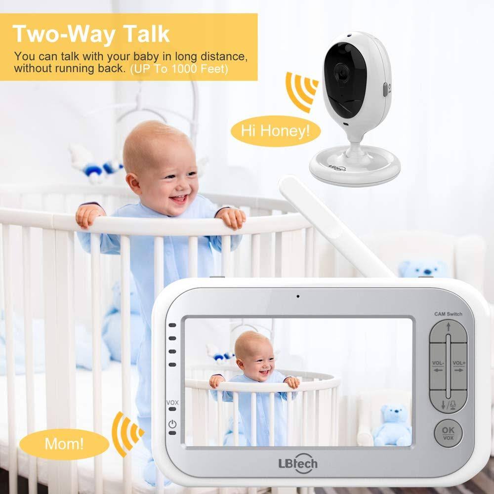 Video Baby Monitor with Two Cameras G521362