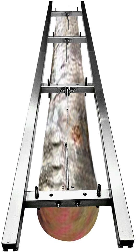 9-Ft Rail Mill Guide System with 3 Crossbar Kits K990