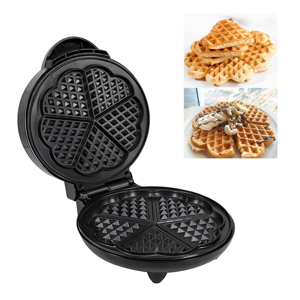 1000W Heart-Shaped Waffle Maker Y1774