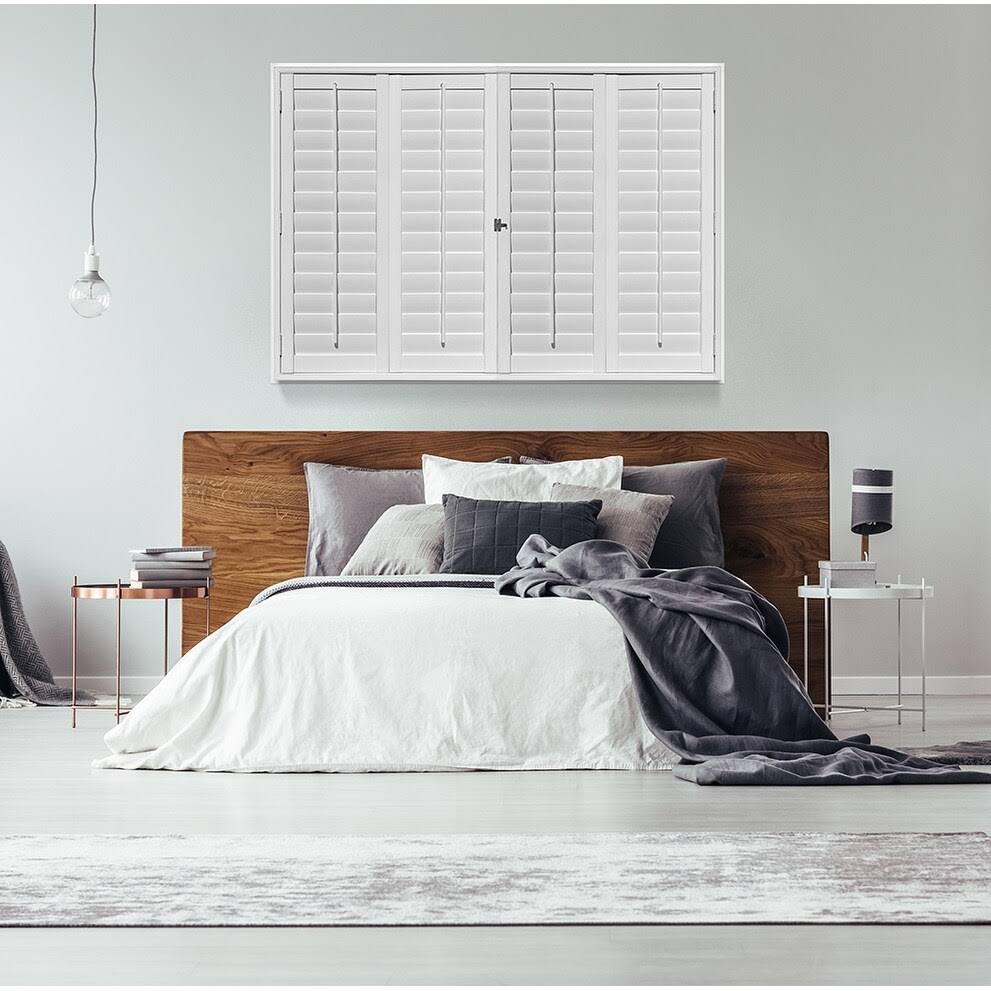 White Faux Wood Shutters 39x22W x 63x22H T43619