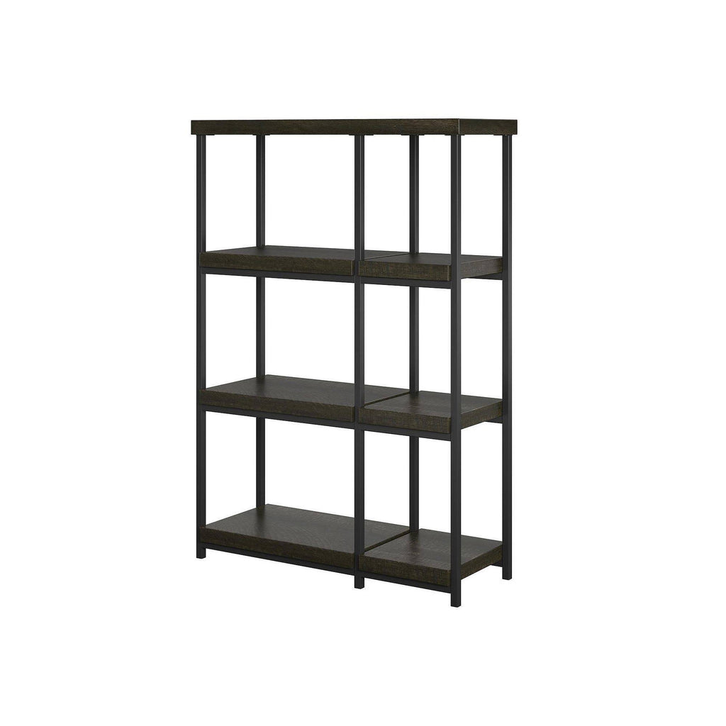 Brown Oak Bookcase J189