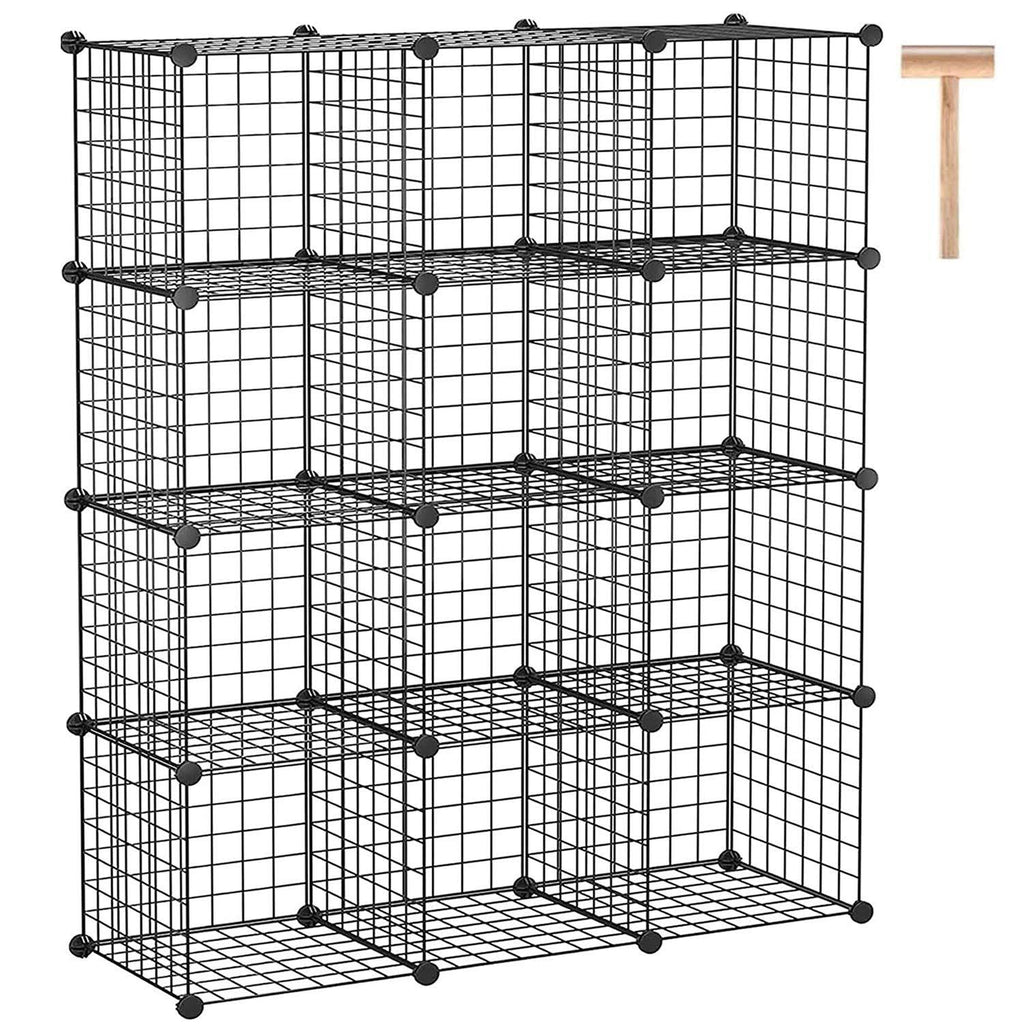 12 Cube Wire Storage Organizer J14029