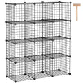 12 Cube Wire Storage Organizer J14029