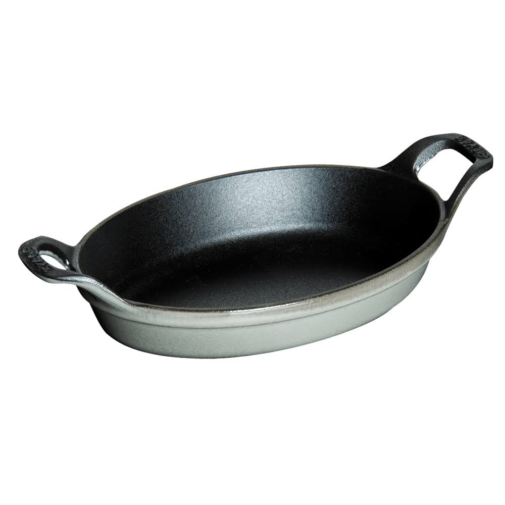 Cast Iron Mini Round Gratin Baking Dish Y47928