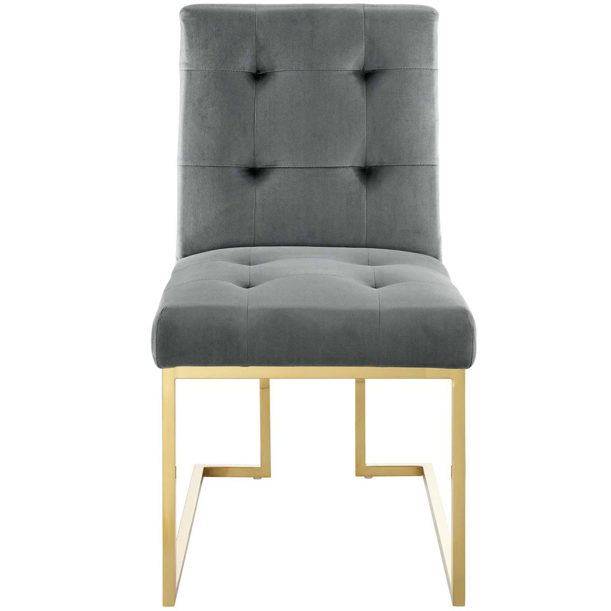 Gold Dusty Rose Performance Velvet Dining Chair P763