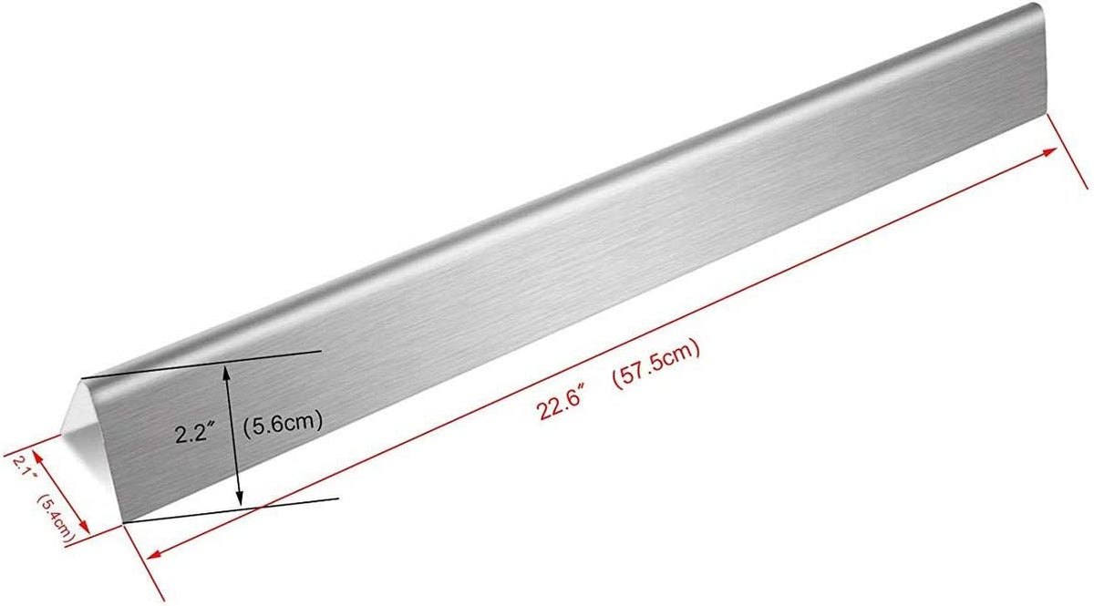Stainless Steel Flavorizer Bars 22.6 inches, Set of 5 N880