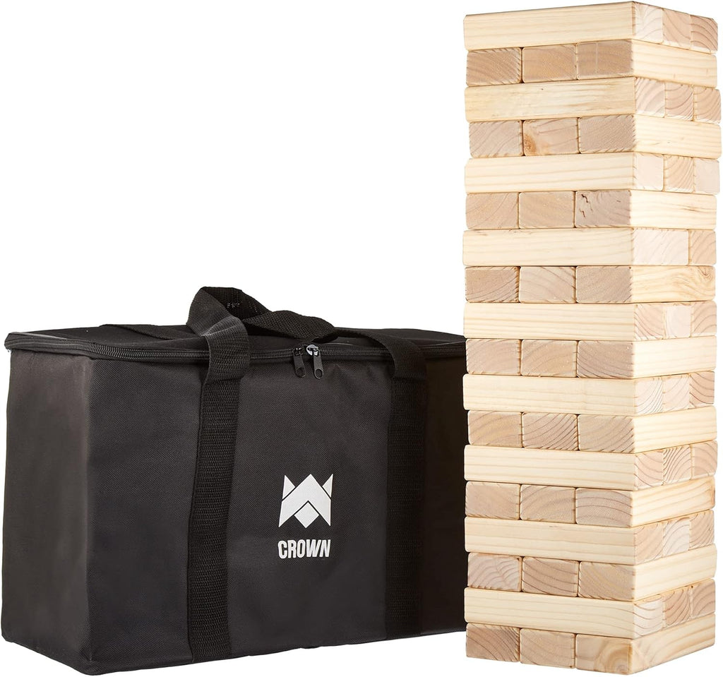 Giant Block Tower Game with Carrying Case H3796